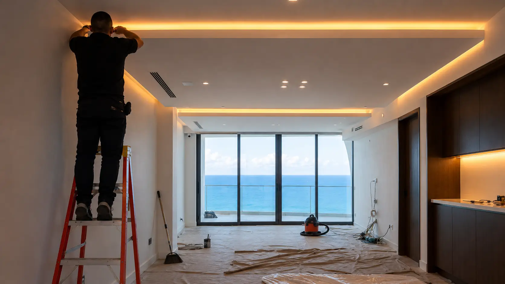 miamibeach led instalation Fixture replacement and lighting upgrades