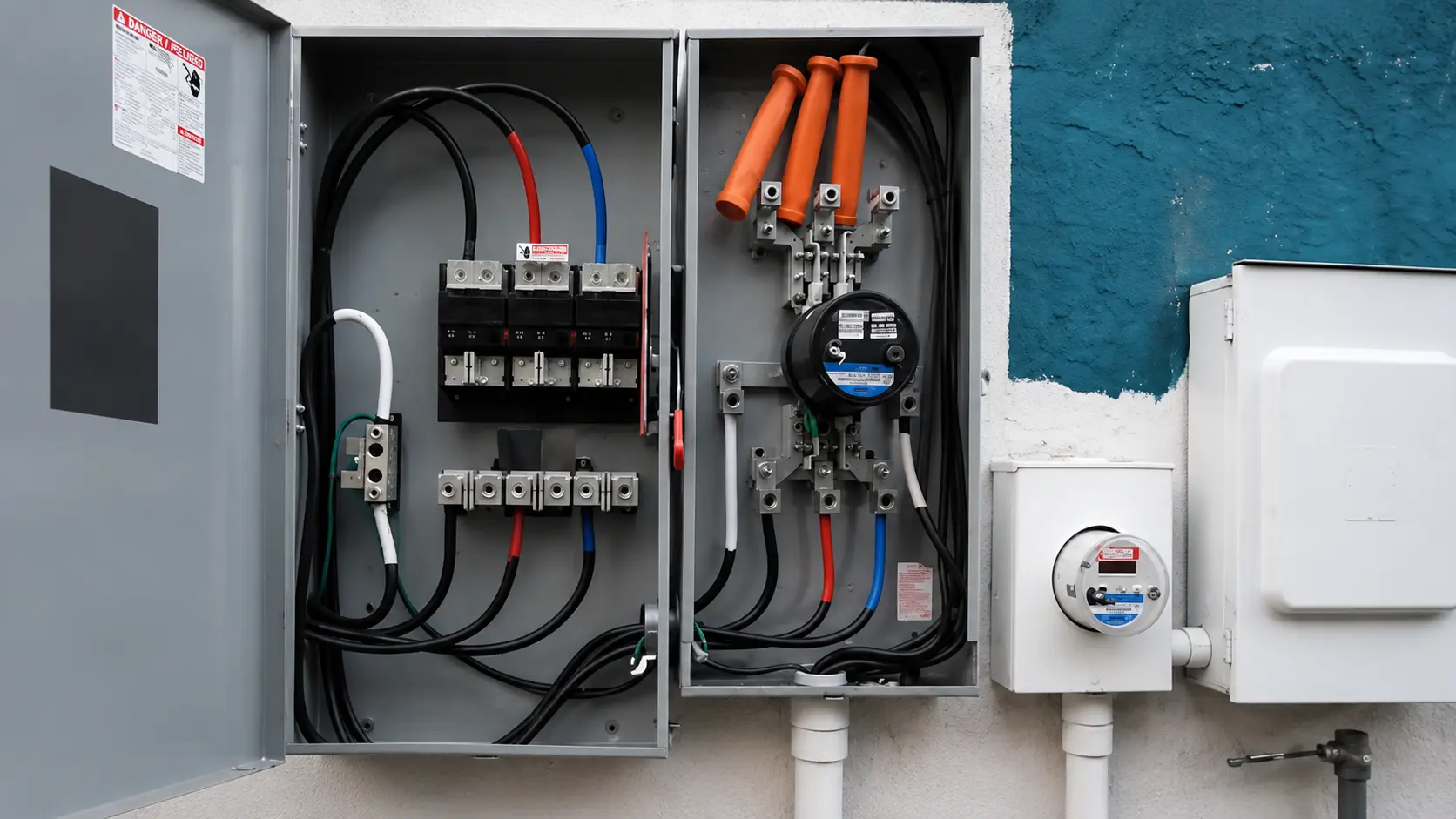 PANEL UPGRADE COMMERCIAL new installation, commercial electrical panel
